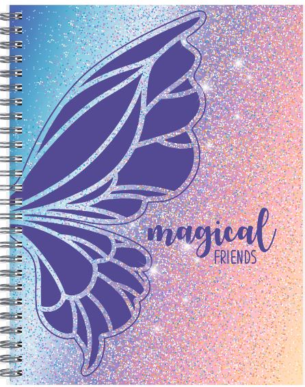 Freundebuch Magic Butterfly