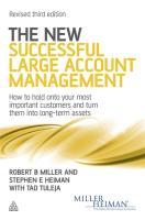 The New Successful Large Account Management