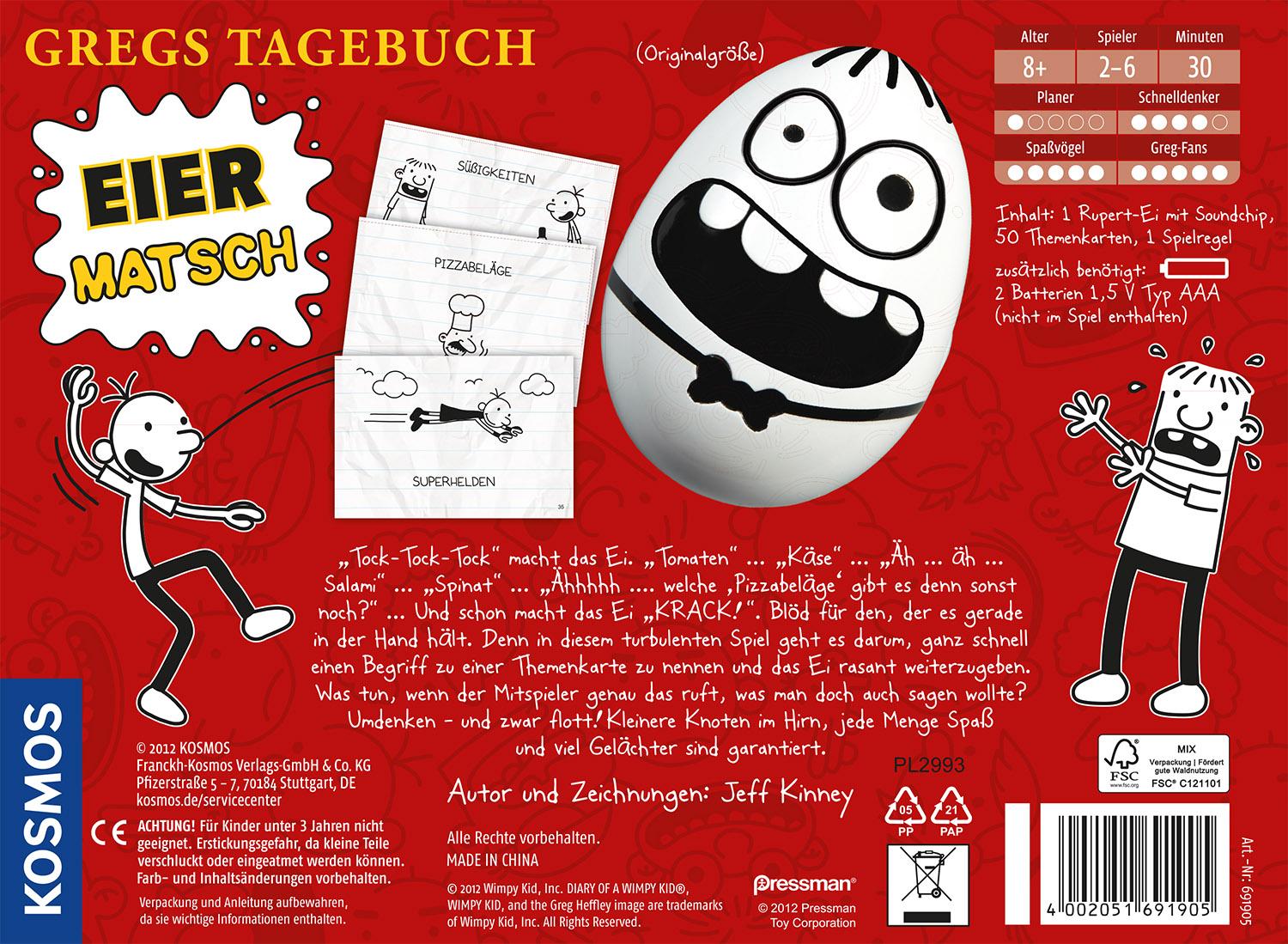 Gregs Tagebuch - Eiermatsch