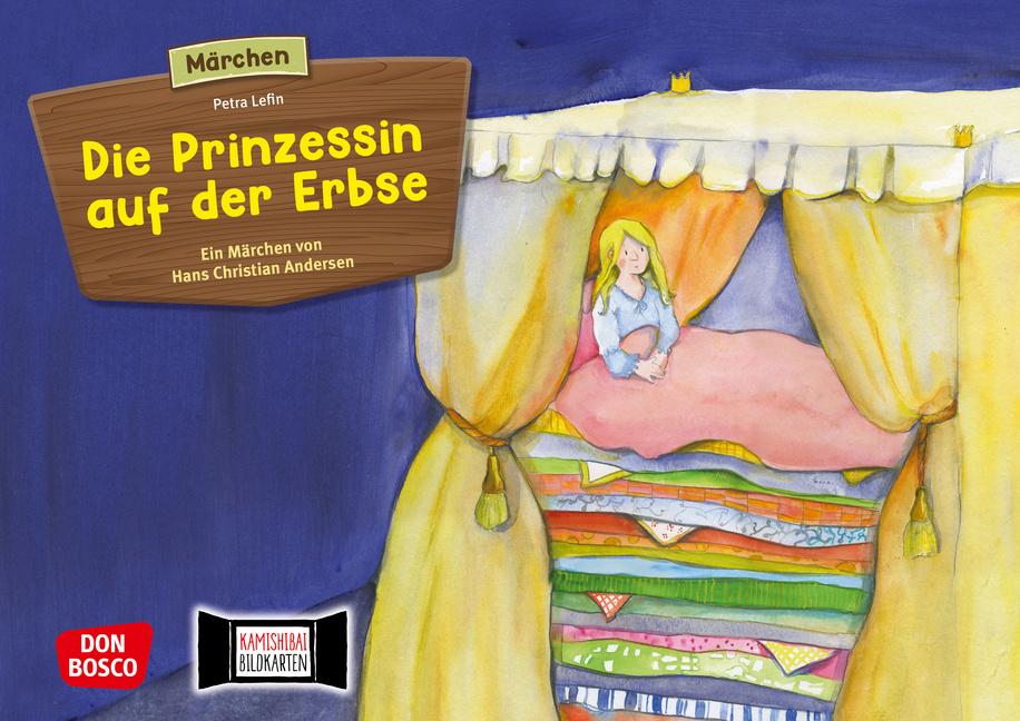 Die Prinzessin auf der Erbse. Kamishibai Bildkartenset.