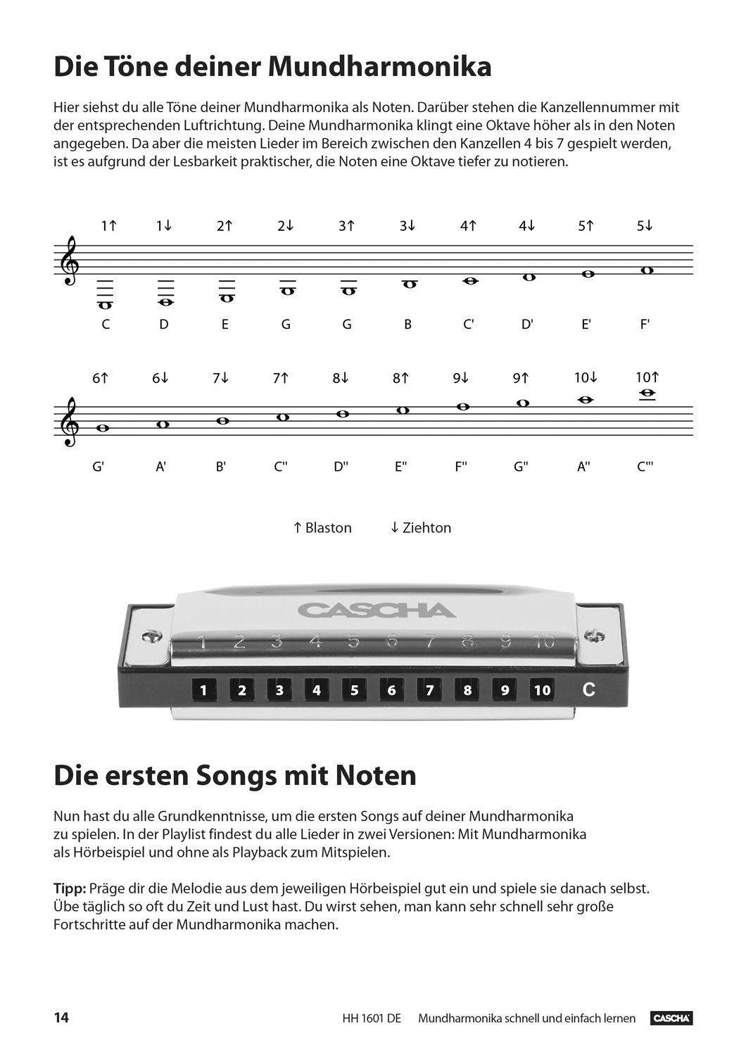 Mundharmonika - Schnell und einfach lernen