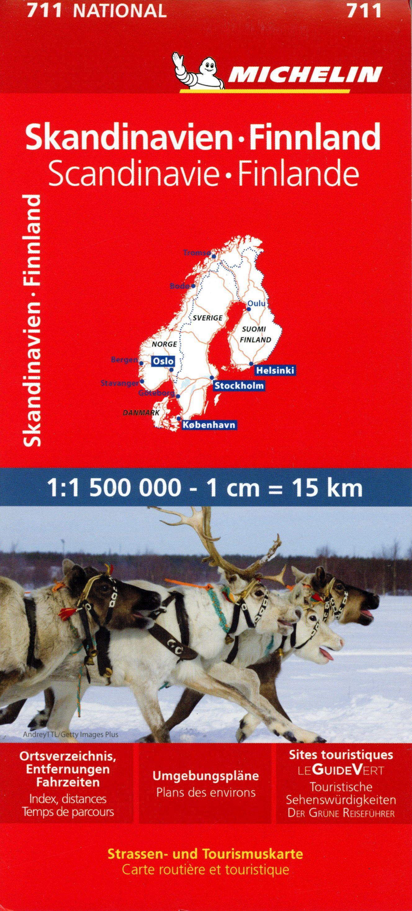 Michelin Skandinavien - Finnland 1 : 1 500 000