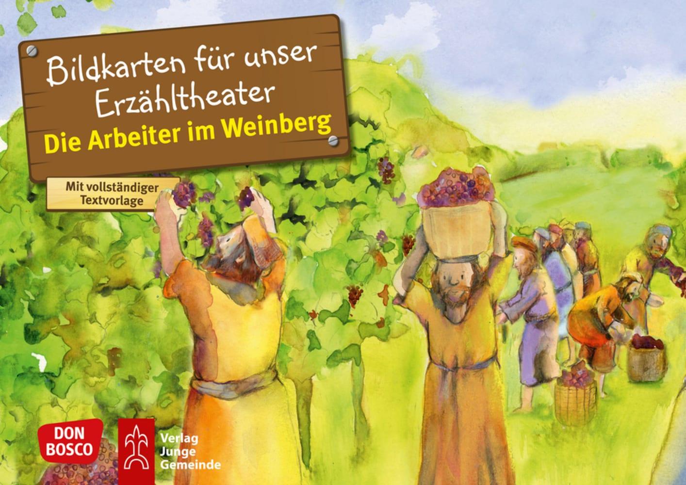 Die Arbeiter im Weinberg. Kamishibai Bildkartenset.