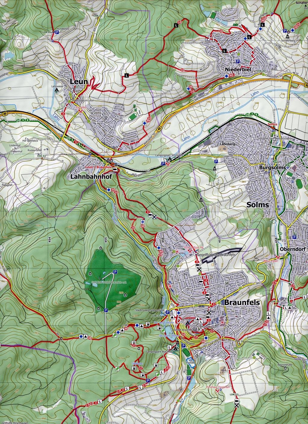 Weilburg - Lahntal 1 : 25 000, Blatt 45-559