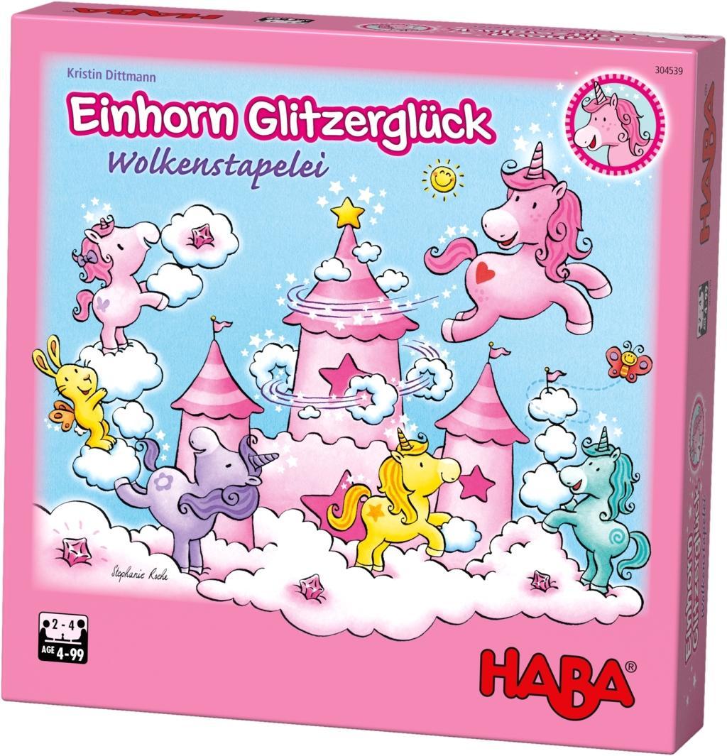 Einhorn Glitzerglück - Wolkenstapelei