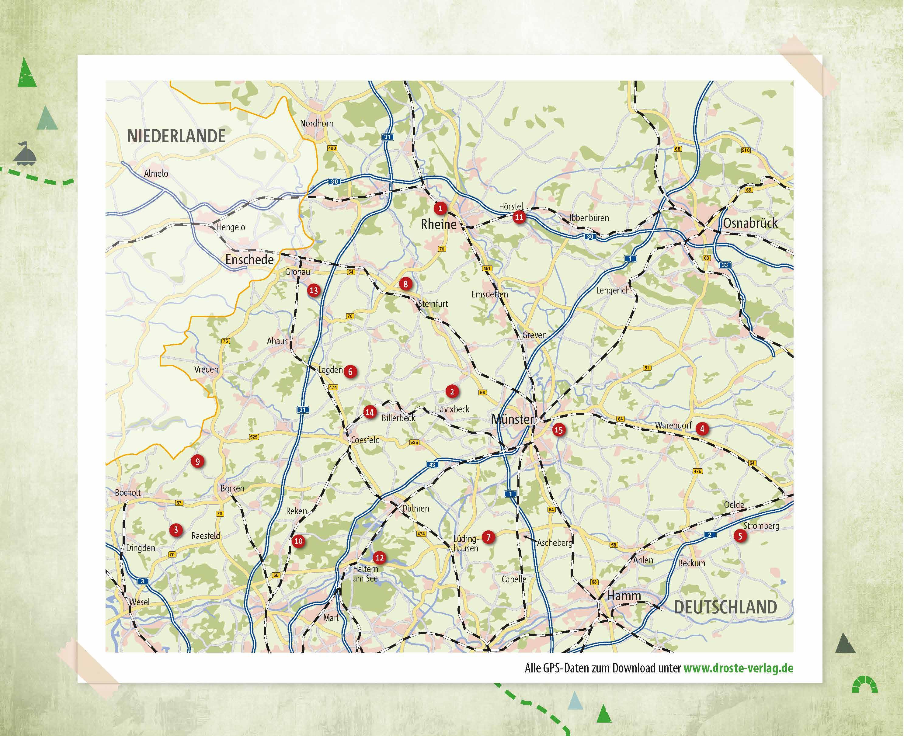 Münsterland. Radeln für die Seele