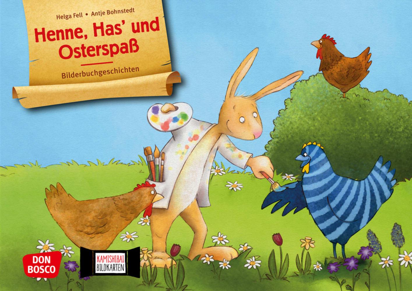 Henne, Has' und Osterspaß. Kamishibai Bildkartenset.