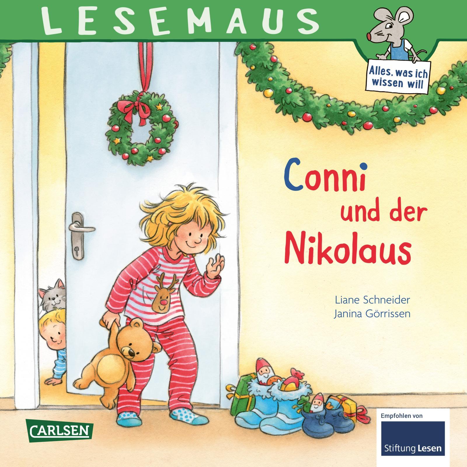 LESEMAUS 192: Conni und der Nikolaus