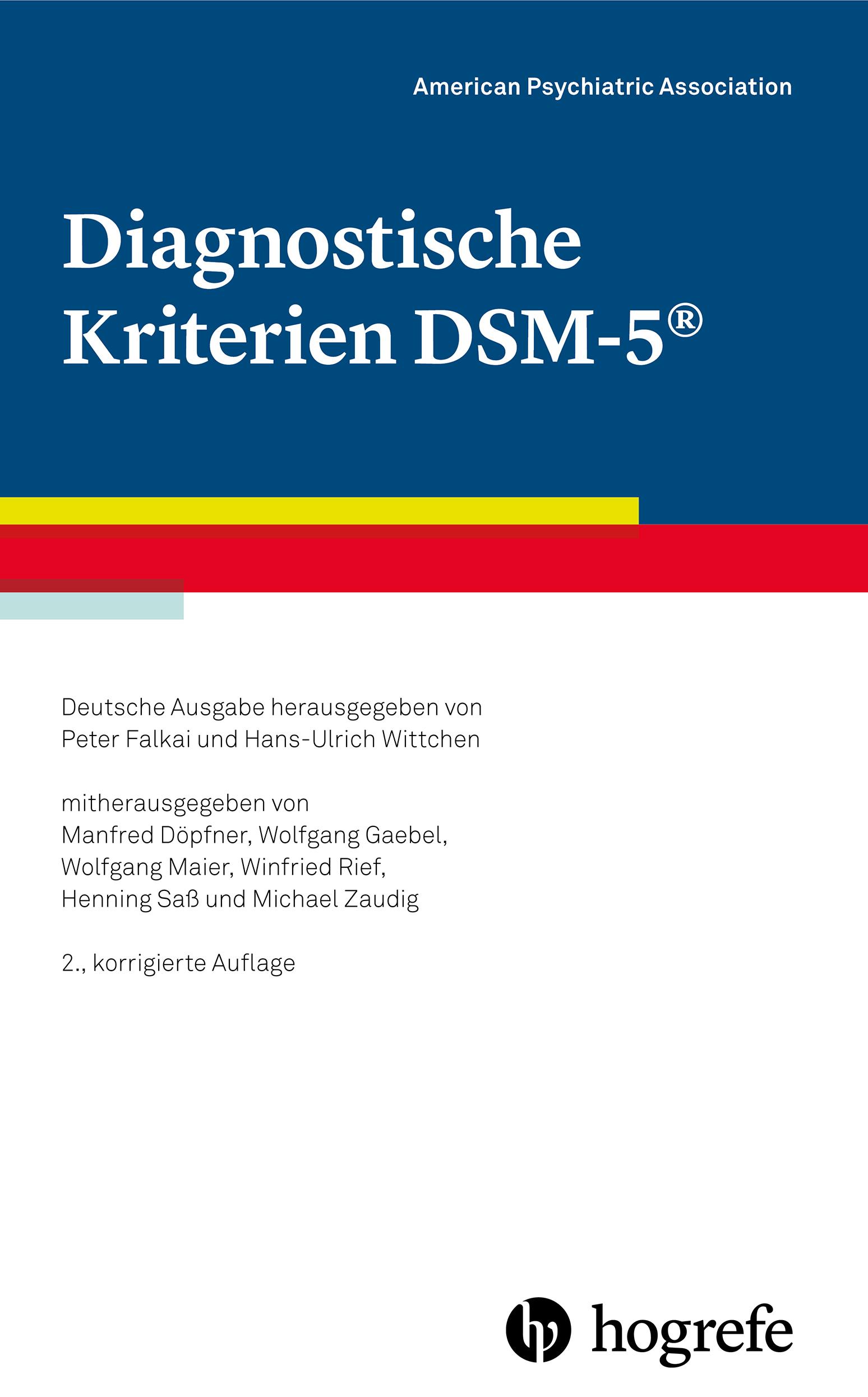 Diagnostische Kriterien DSM-5