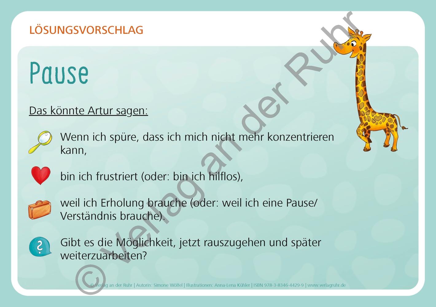 Unsere Giraffen-Kartei - Kinder üben selbstständig gewaltfreie Kommunikation mit der Giraffensprache