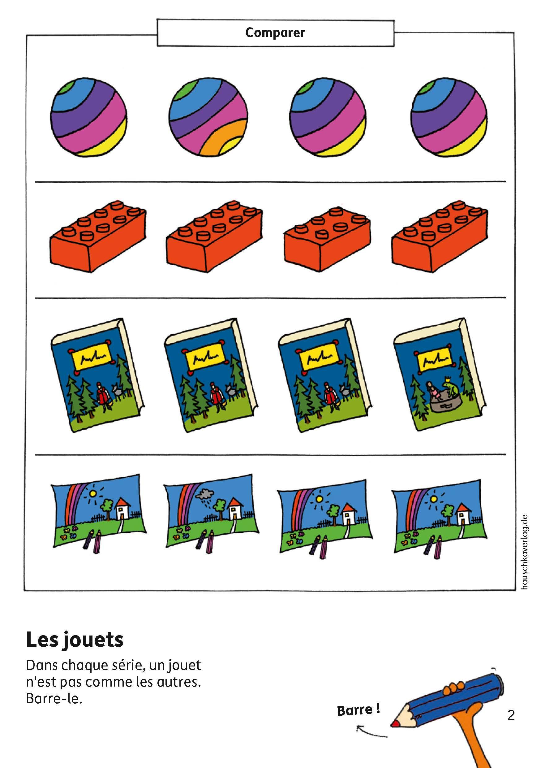 Bloc d'activités préscolaires à partir de 5 ans pour garçons et filles, livre garcon 4 ans - Concentration et perception, livre enfant 4 ans