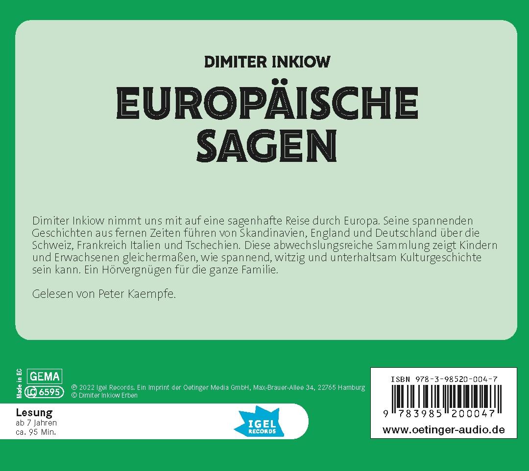 Europäische Sagen