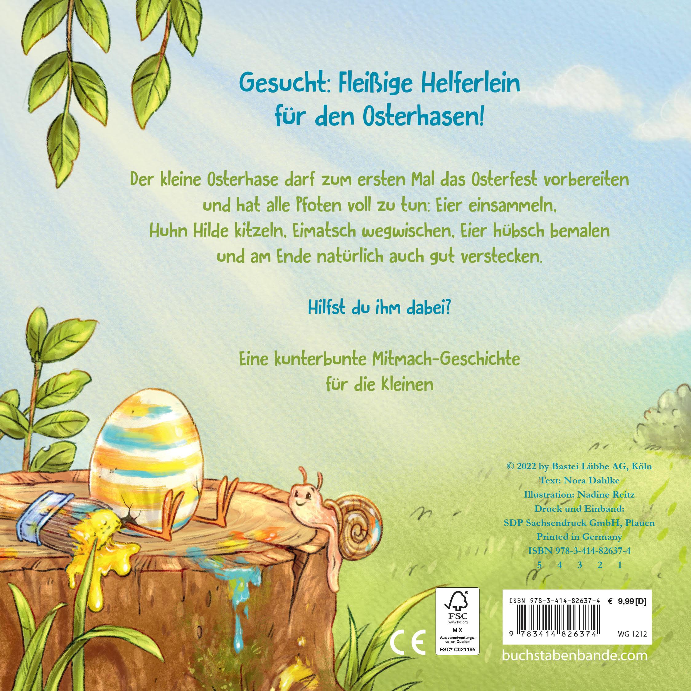 Die Osterhasenwerkstatt (Pappbilderbuch)