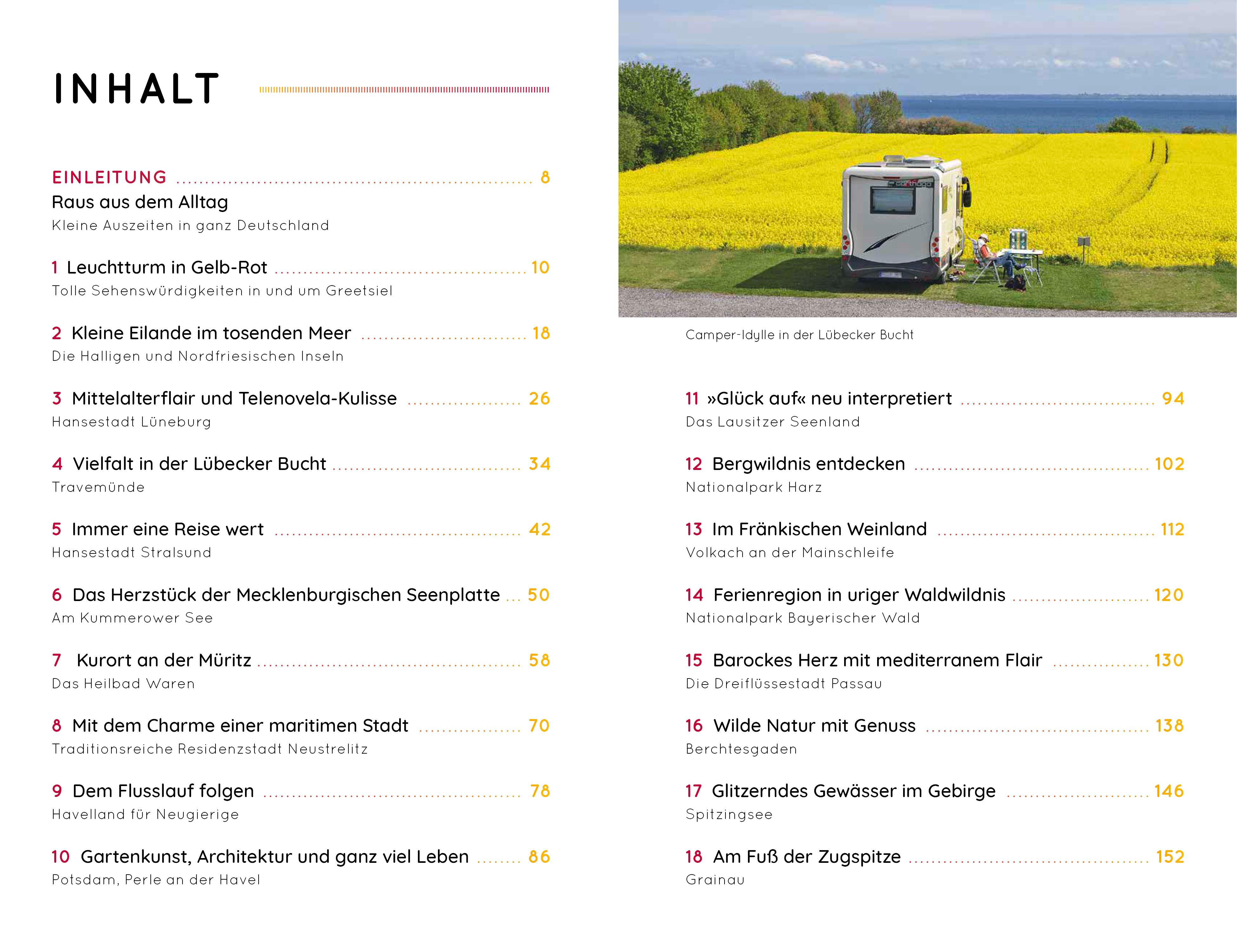 Wochenend & Wohnmobil Kleine Auszeiten in Deutschland