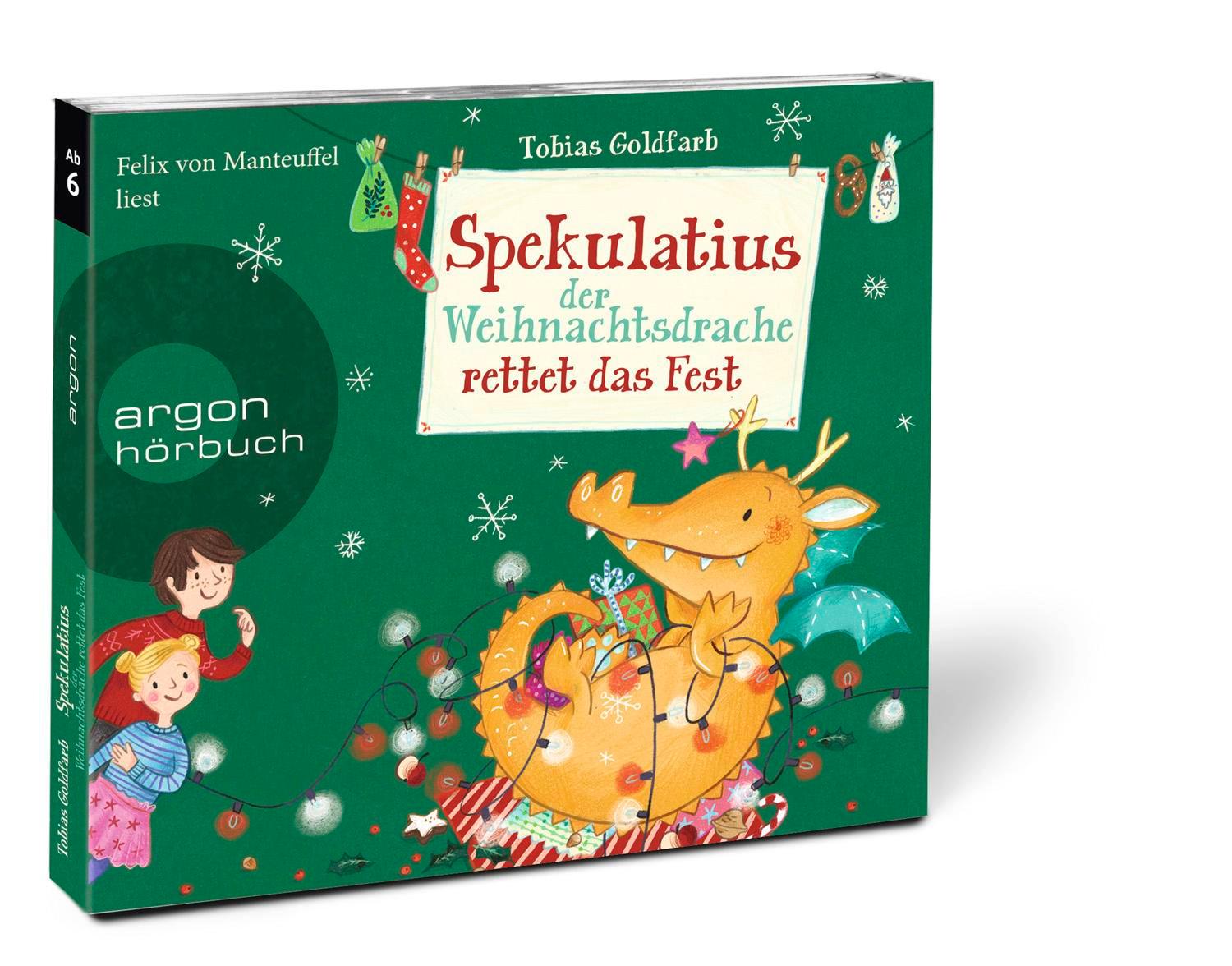 Spekulatius, der Weihnachtsdrache rettet das Fest