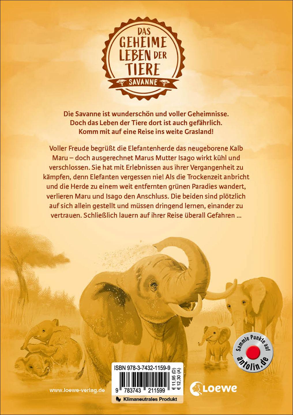 Das geheime Leben der Tiere (Savanne) - Maru - Die Reise der Elefanten