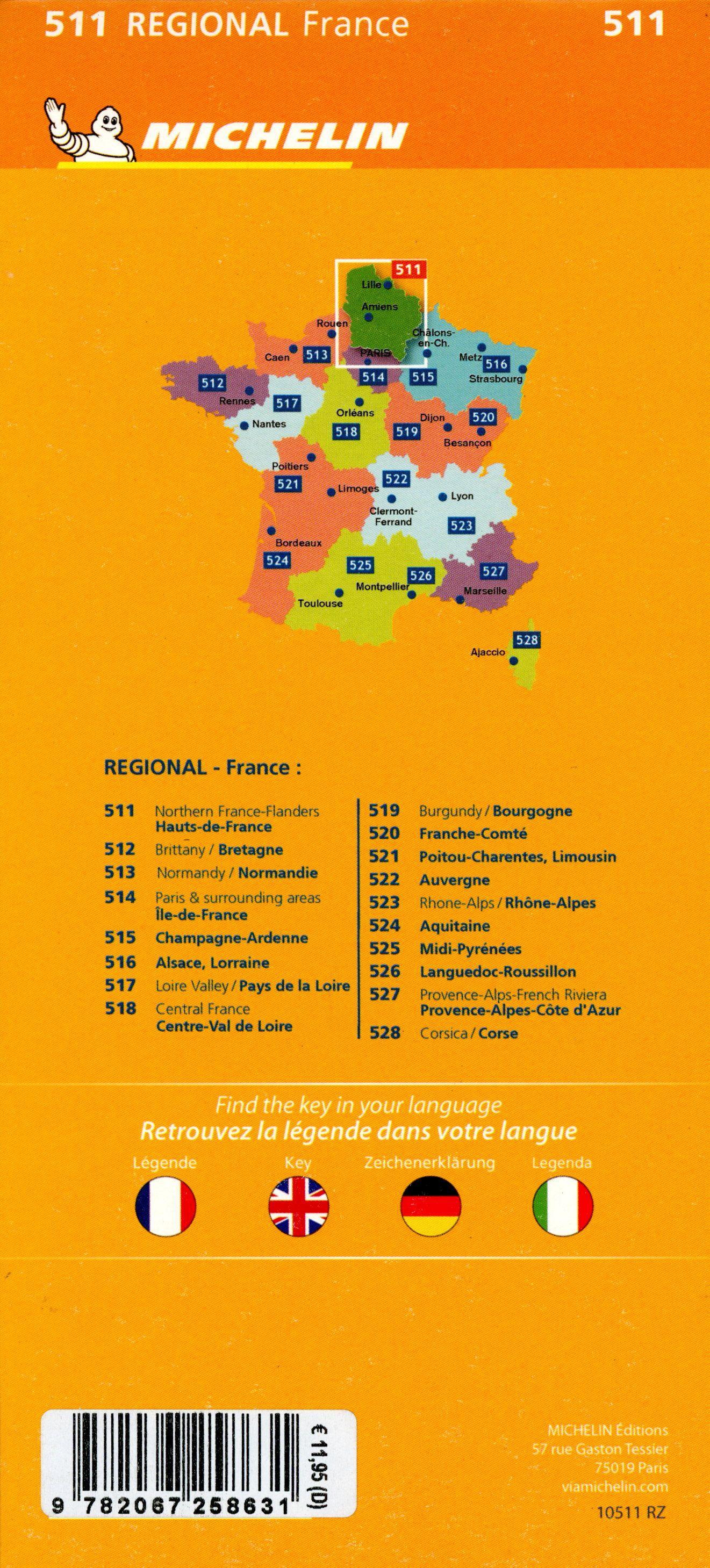 Michelin Northern France-Flanders / Hauts-de-France