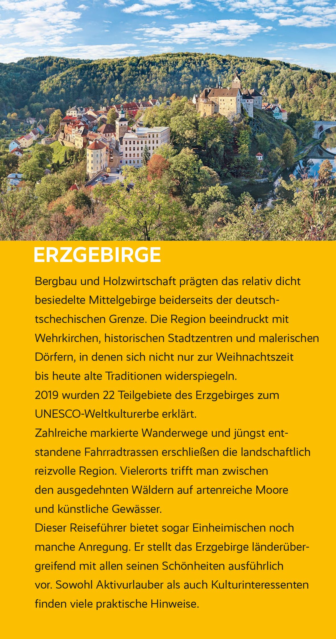 TRESCHER Reiseführer Erzgebirge