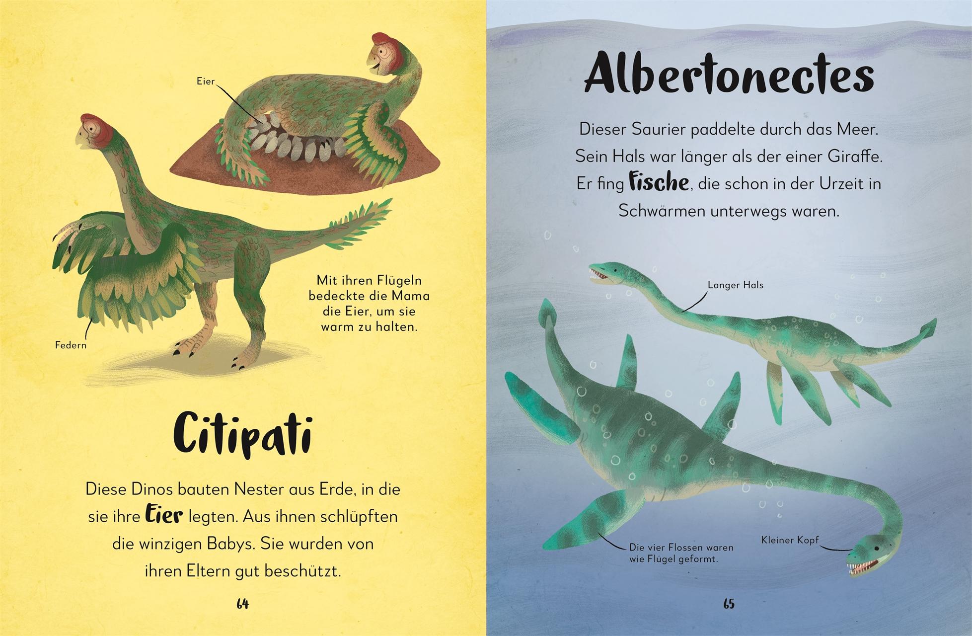 Mein liebstes Buch der Dinosaurier und anderer Lebewesen der Urzeit