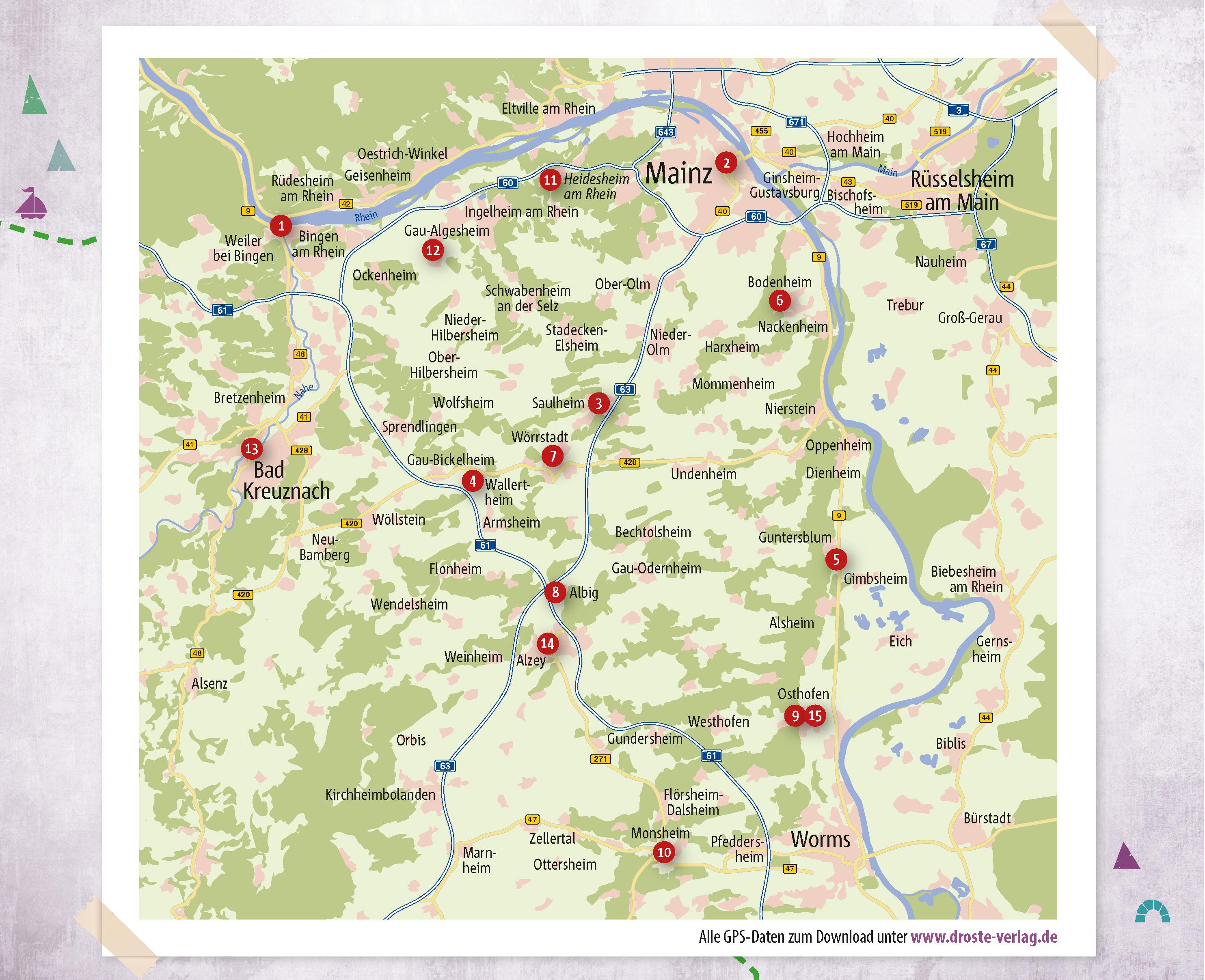 Rheinhessen. Radeln für die Seele