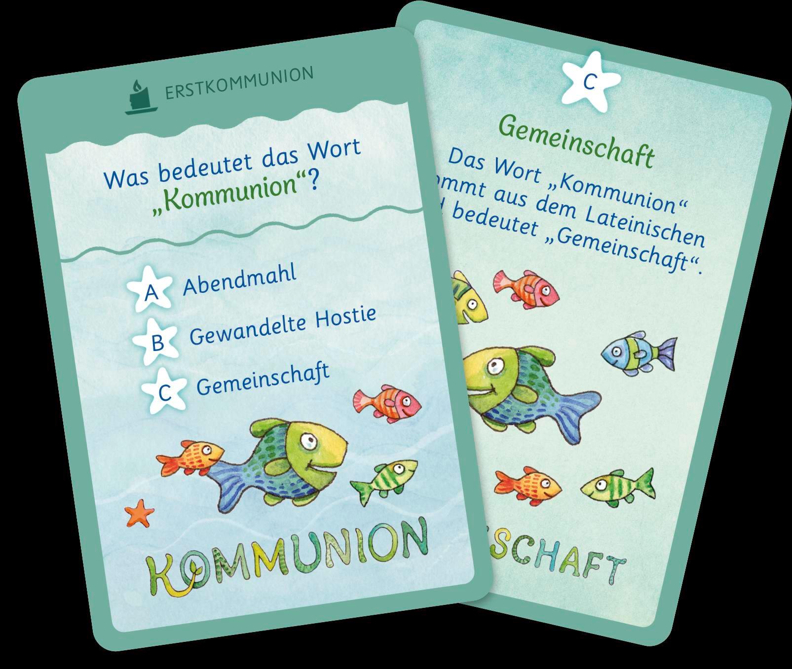 Der Wunschfisch. 50 x Spiel- und Rätselspaß zur Erstkommunion