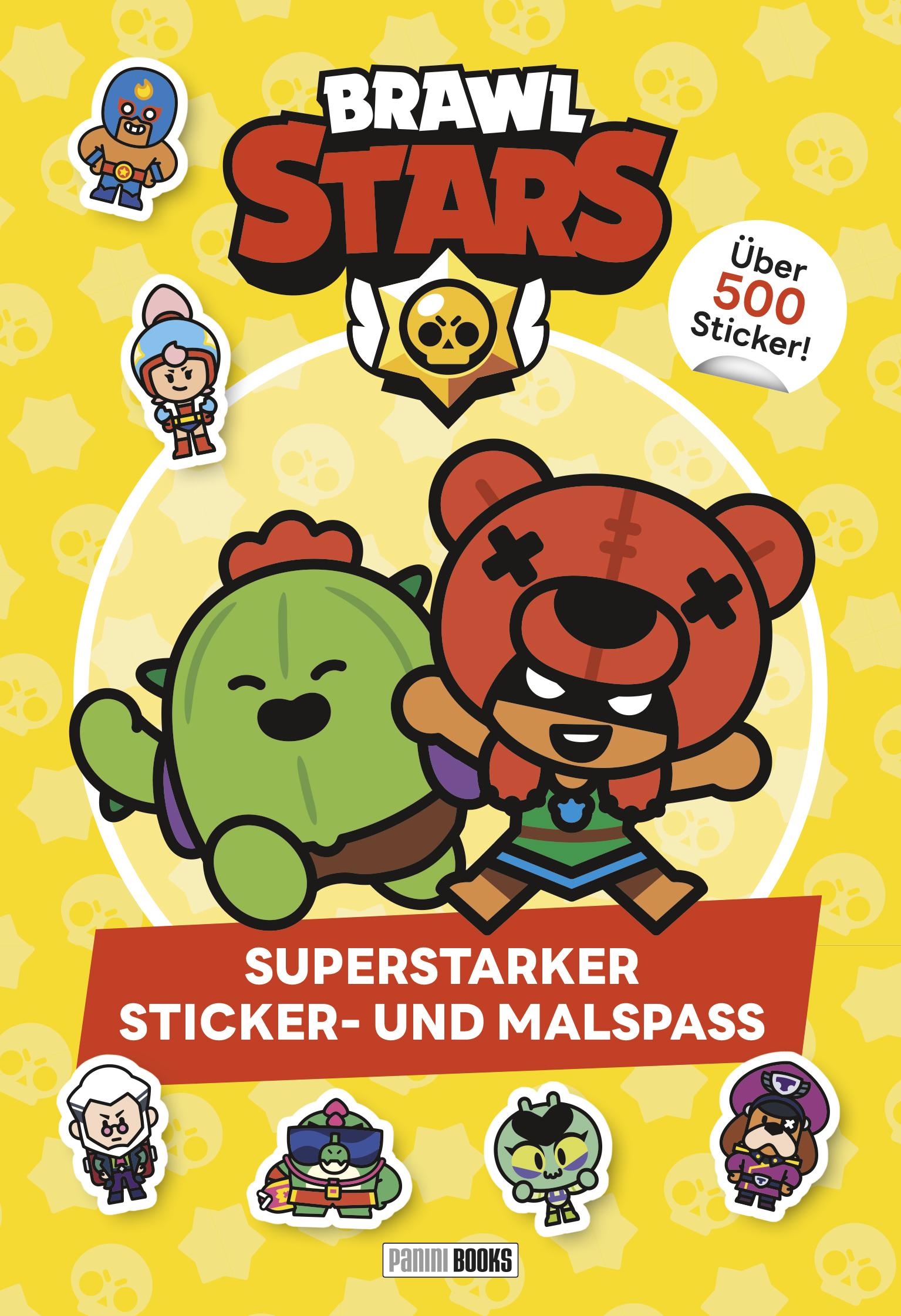 Brawl Stars: Superstarker Sticker- und Malspaß