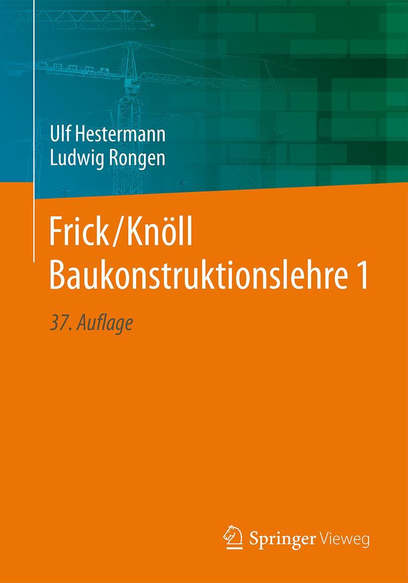 Frick/Knöll Baukonstruktionslehre 1