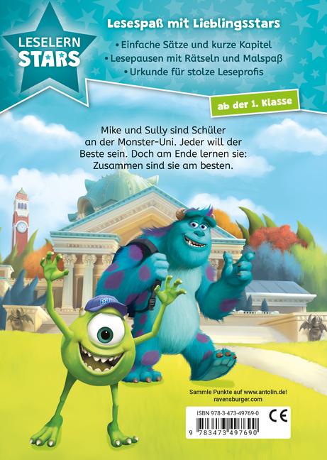 Disney Monster AG: Erste Stunde Monsterkunde - Lesen lernen mit den Leselernstars - Erstlesebuch - Kinder ab 6 Jahren - Lesen üben 1. Klasse