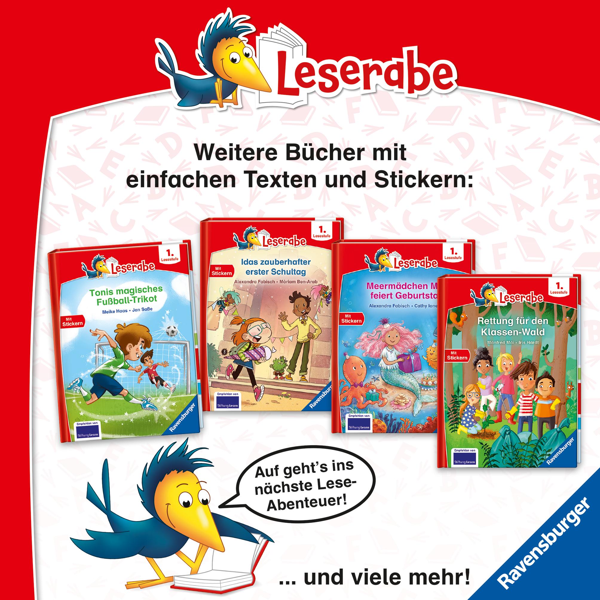 Ein fantastischer Geburtstag - lesen lernen mit dem Leserabe - Erstlesebuch - Kinderbuch ab 6 Jahren - Lesen lernen 1. Klasse Jungen und Mädchen (Leserabe 1. Klasse)