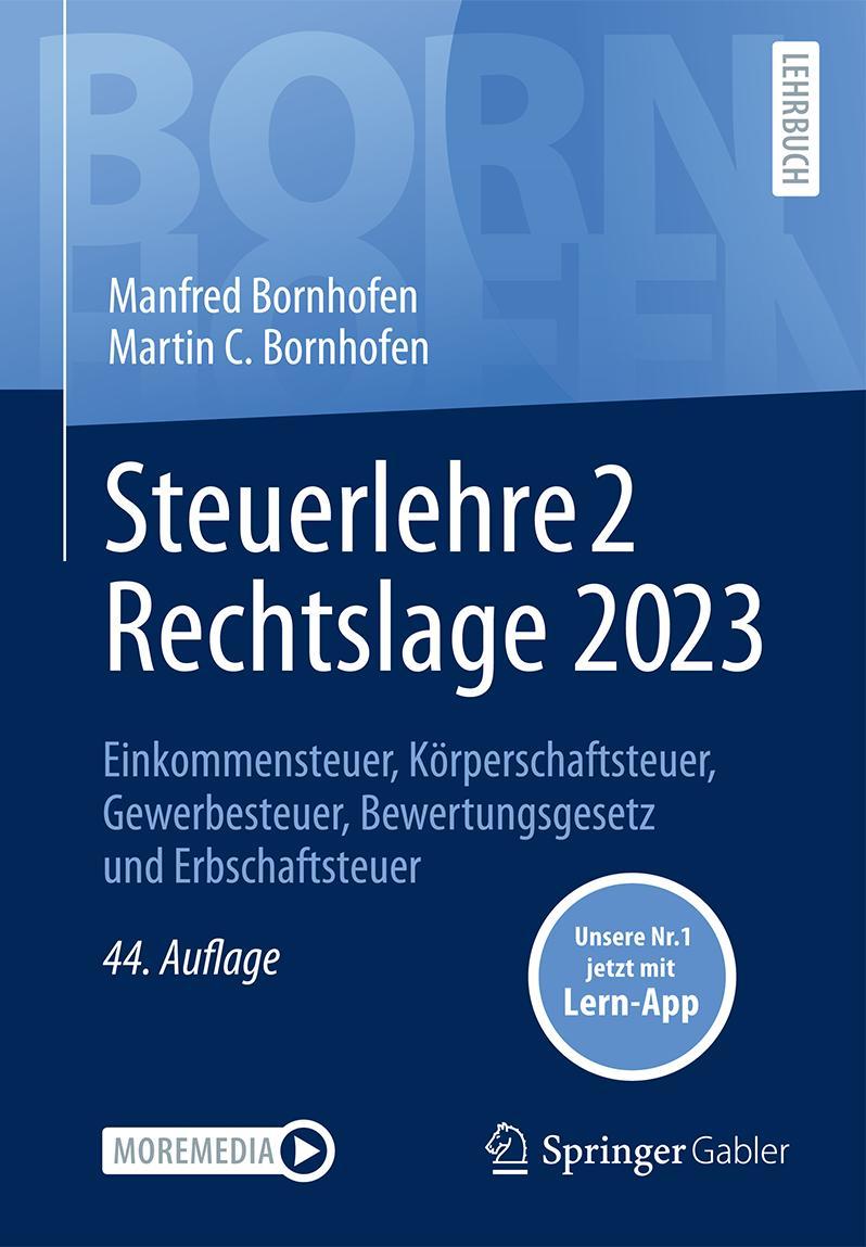 Steuerlehre 2 Rechtslage 2023