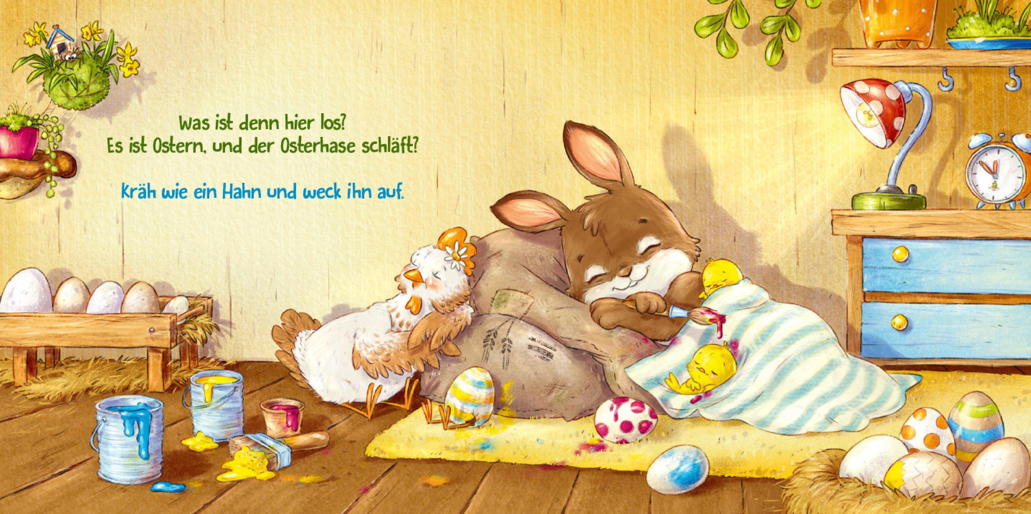 Hilde hilft dem Osterhasen (Pappbilderbuch)