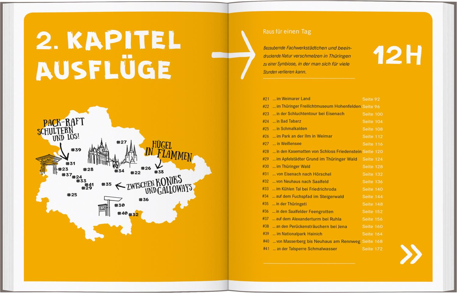 52 kleine & große Eskapaden Erfurt und Thüringer Wald