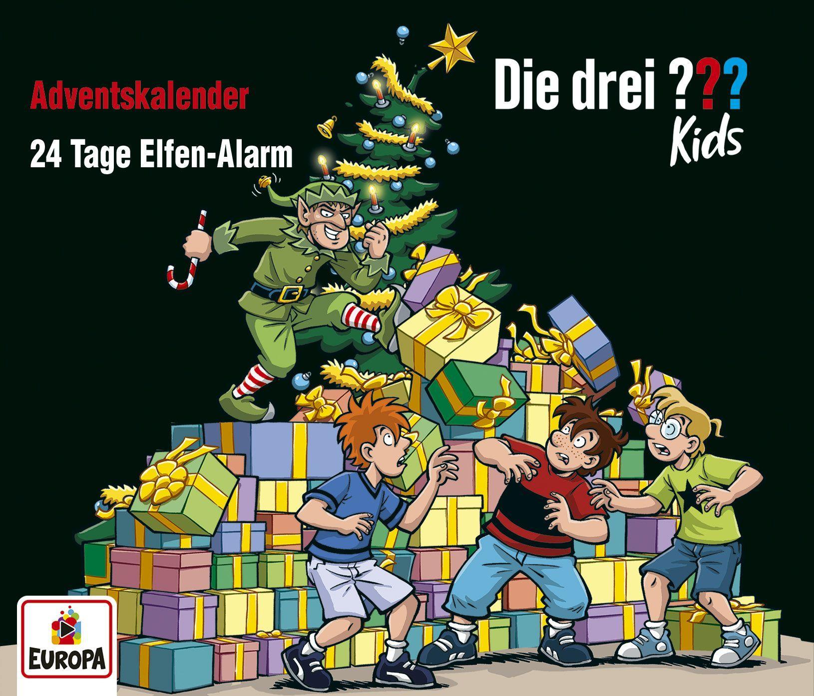 Die drei ??? Kids - Adventskalender 24 Tage Elfen Alarm