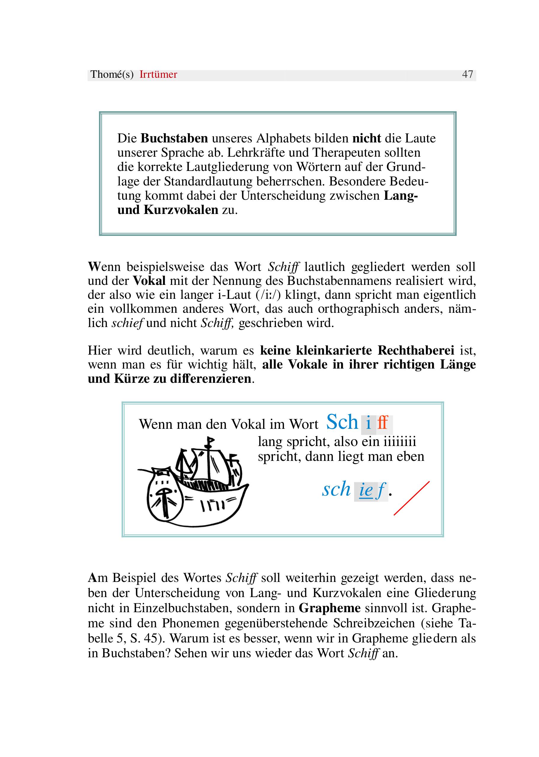 ABC und andere Irrtümer über Orthographie, Rechtschreiben, LRS/Legasthenie