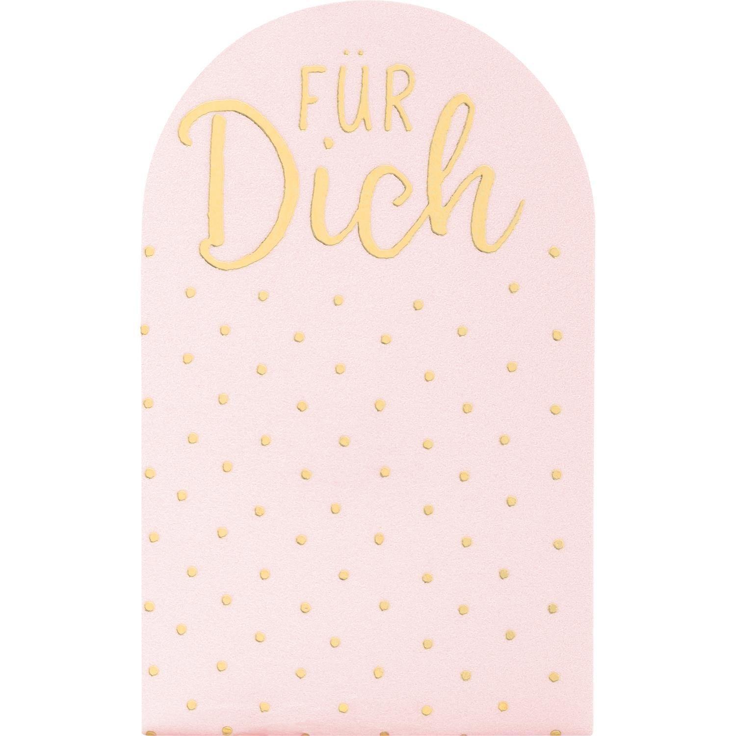 Holzhase für Geldgeschenk "Für Dich"