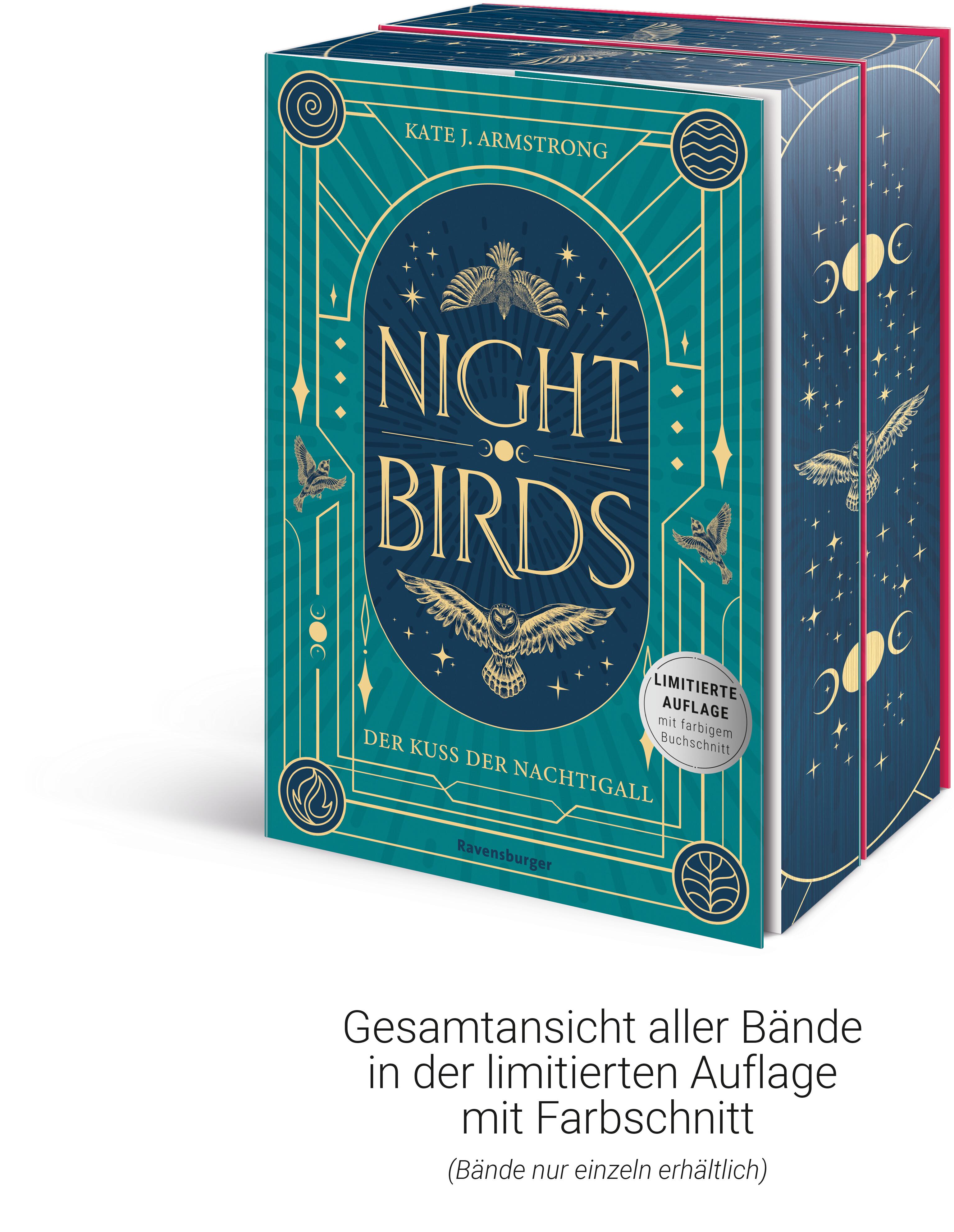 Nightbirds, Band 2: Das Herz des Goldfinken (Epische Romantasy | Limitierte Auflage mit Farbschnitt)