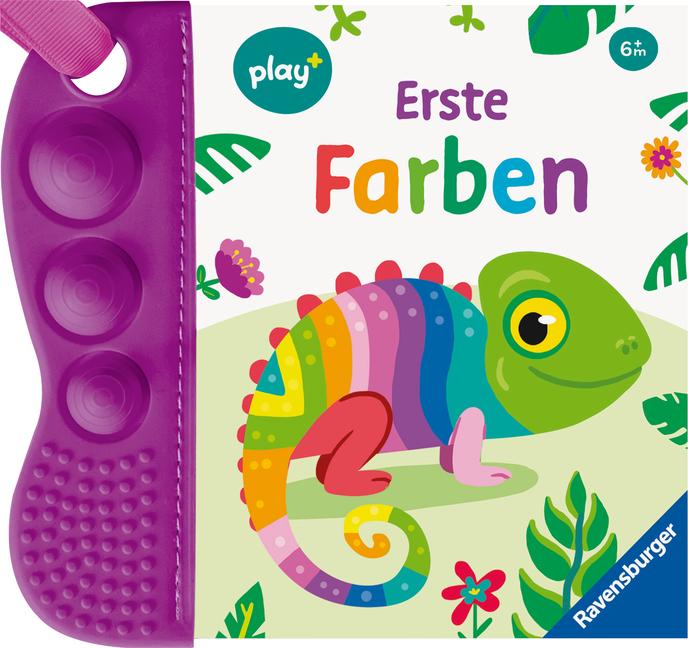 Ravensburger Play+ flip&pop: Erste Farben (Mein allererstes Beißbuch)