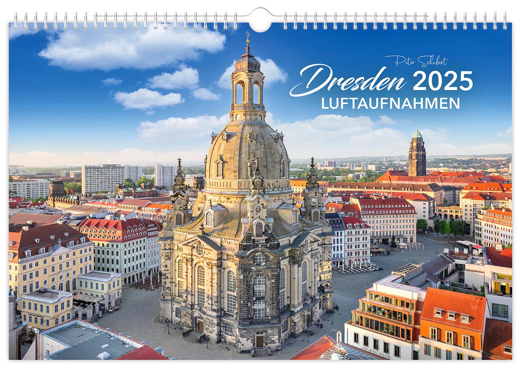 Kalender Dresden Luftaufnahmen 2025