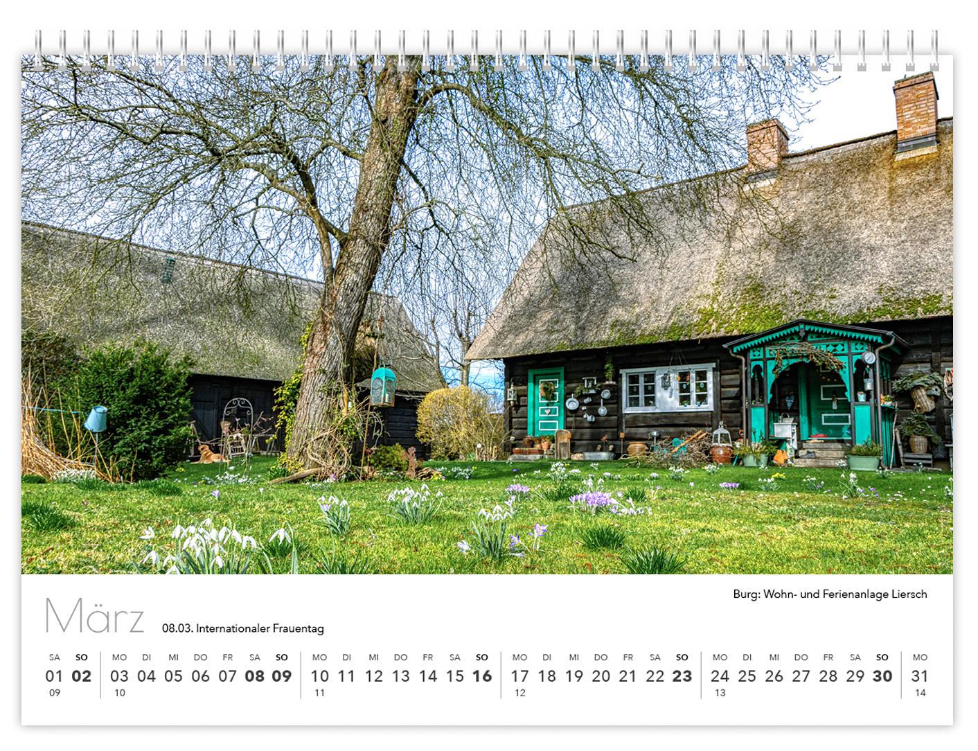 Kalender Spreewald kompakt - Peter Becker 2025