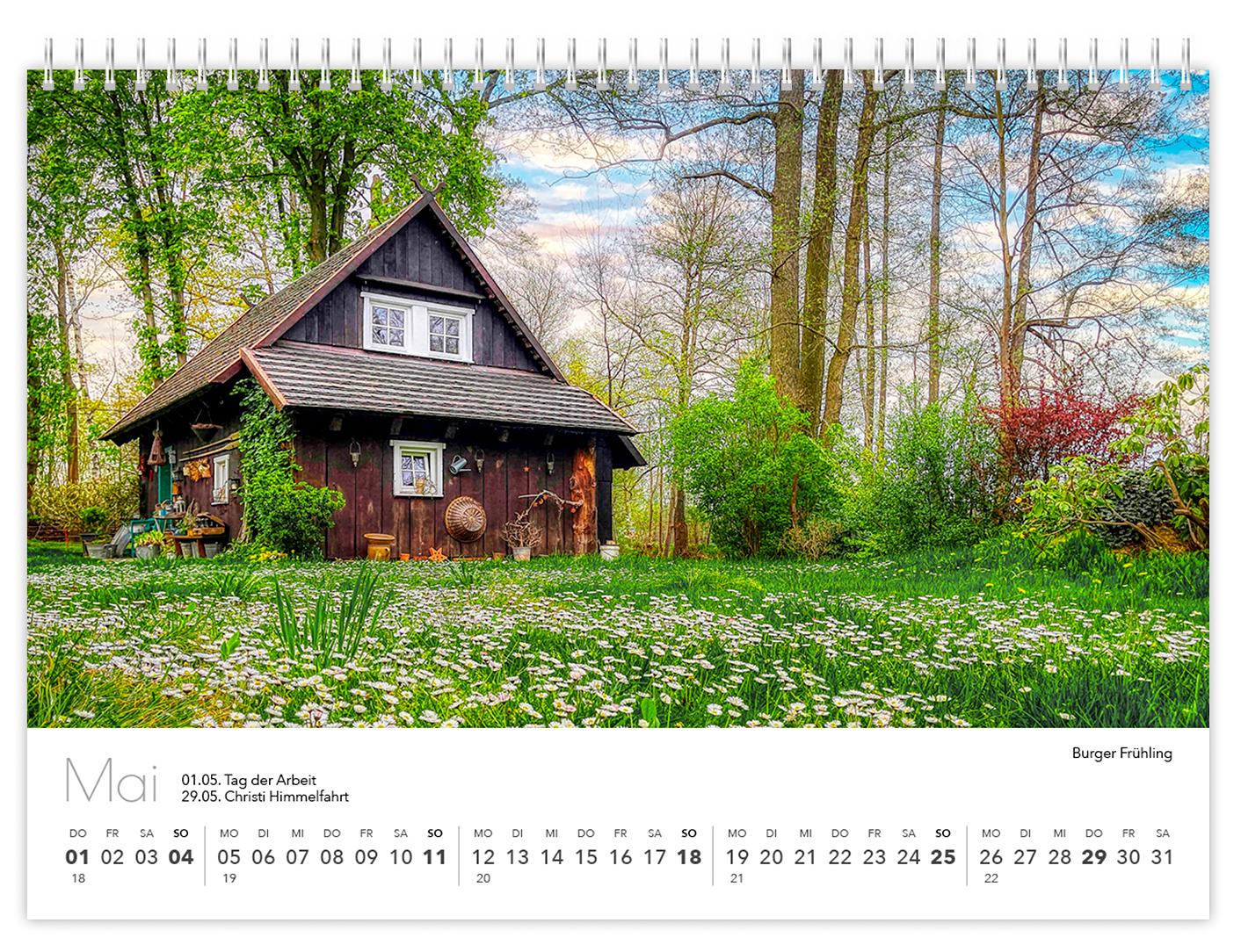 Kalender Spreewald kompakt - Peter Becker 2025