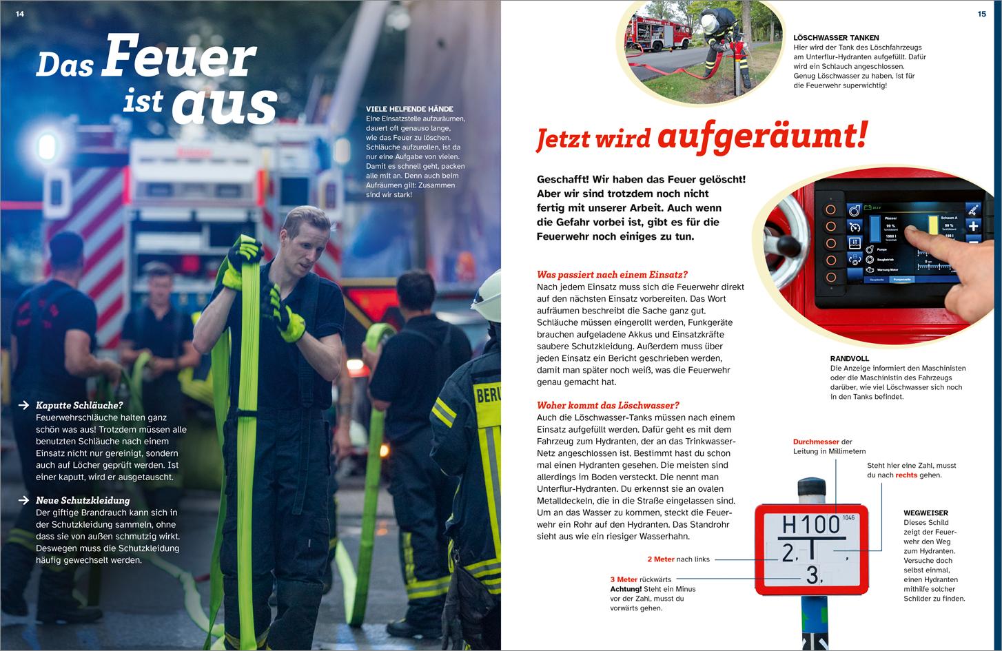 WAS IST WAS Feuerwehr. Mit vollem Einsatz