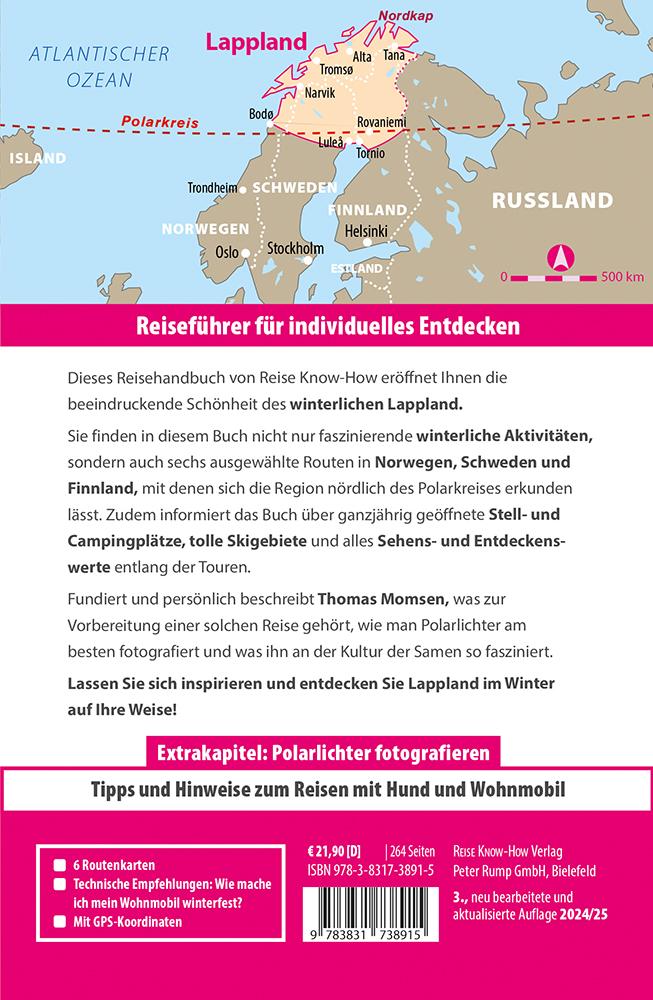 Reise Know-How Reiseführer Durch Lappland im Winter