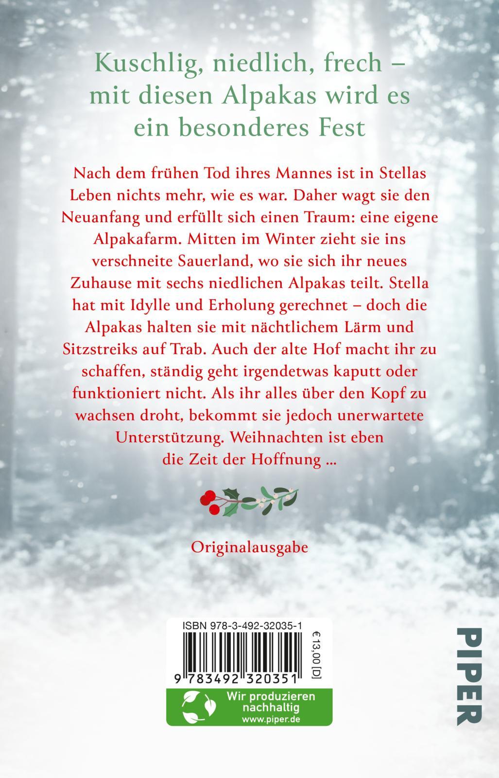 Weihnachtszauber mit Alpakas