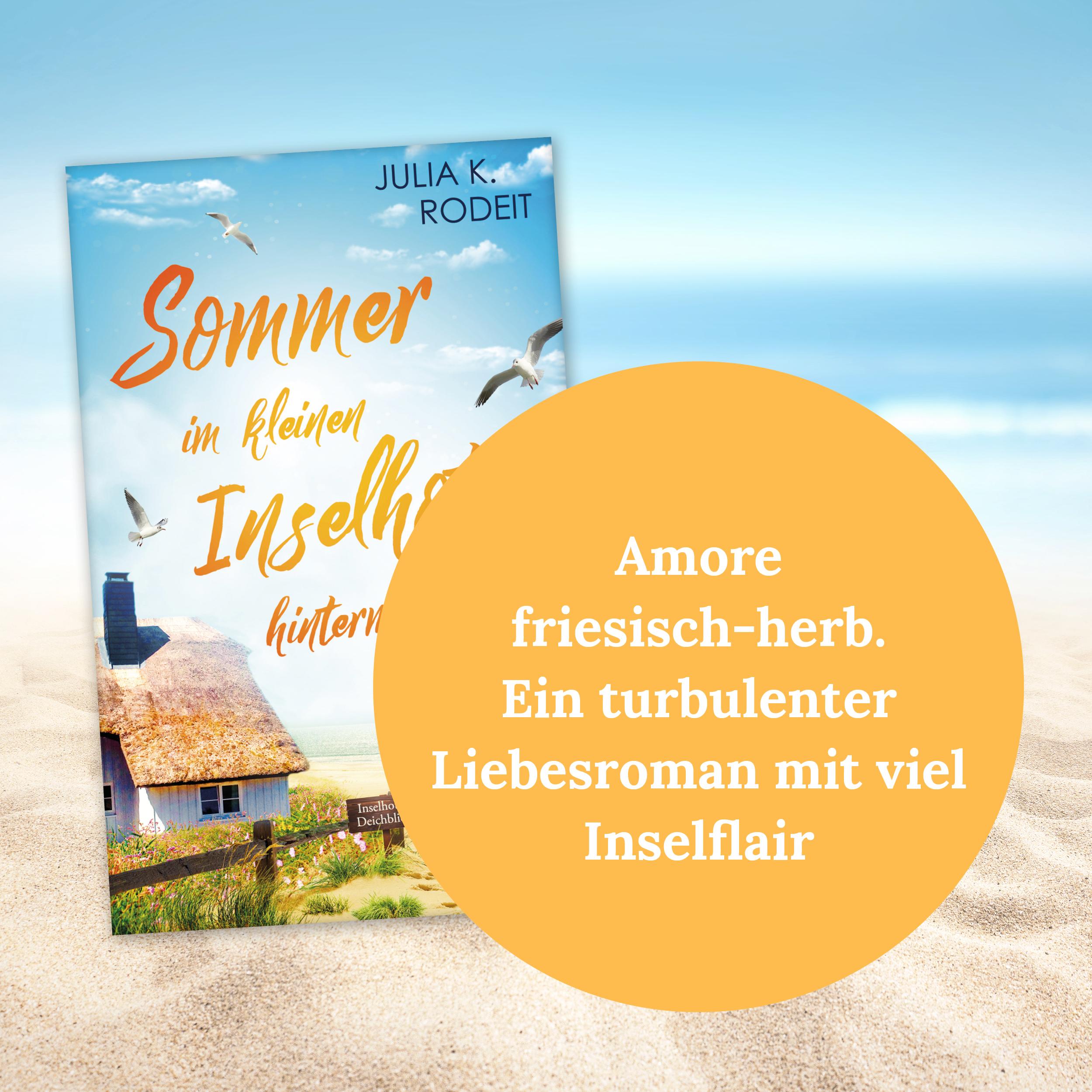 Sommer im kleinen Inselhotel hinterm Deich