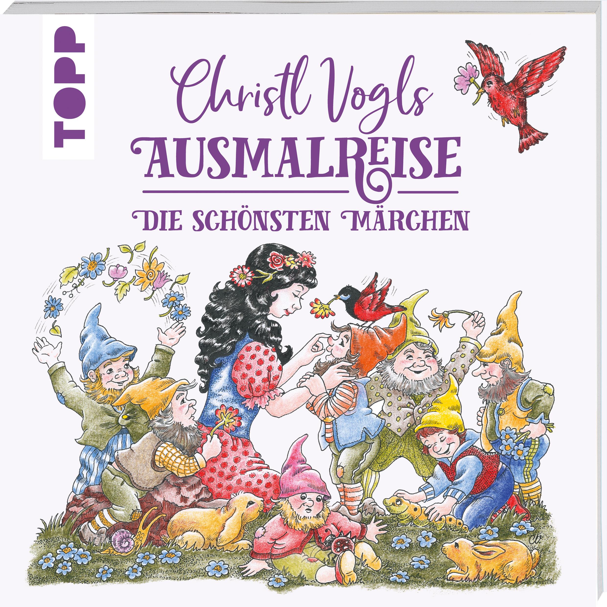 Christl Vogls Ausmalreise - Die schönsten Märchen