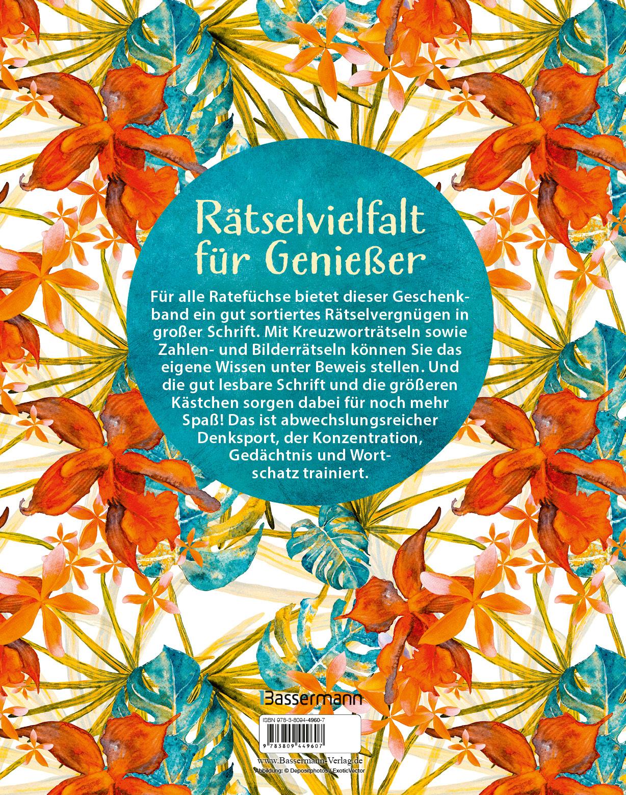 Rätselmix - 400 Rätsel in großer Schrift  - Geschenkedition