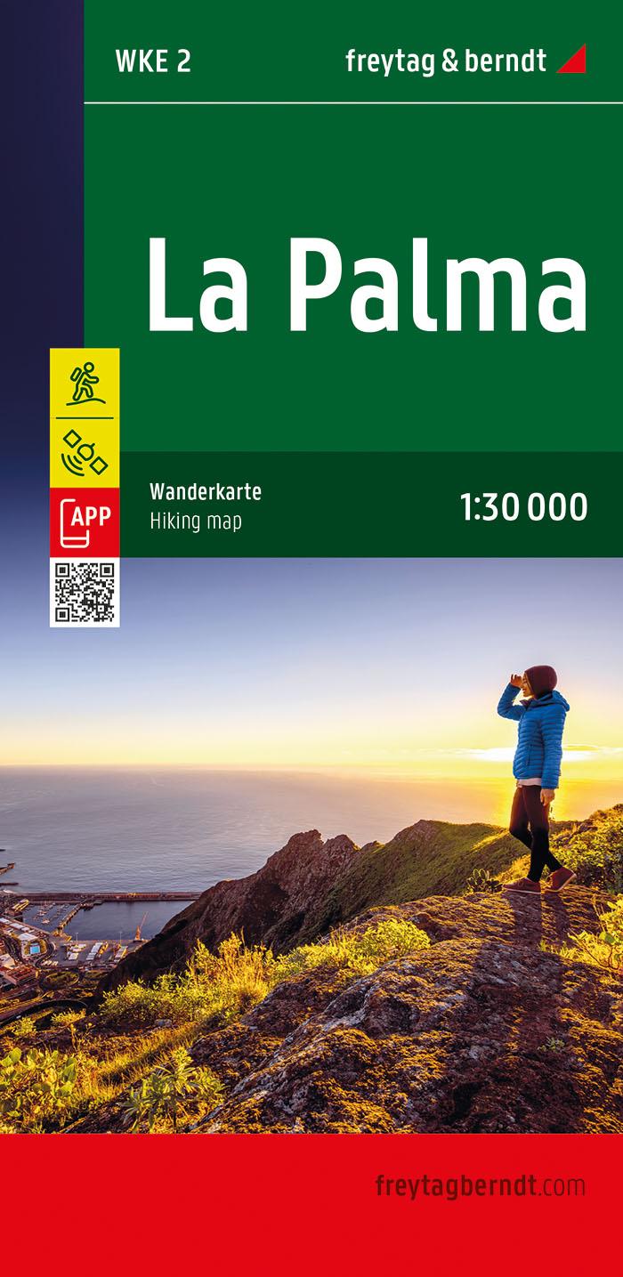 La Palma, Wanderkarte 1:30.000, freytag & berndt