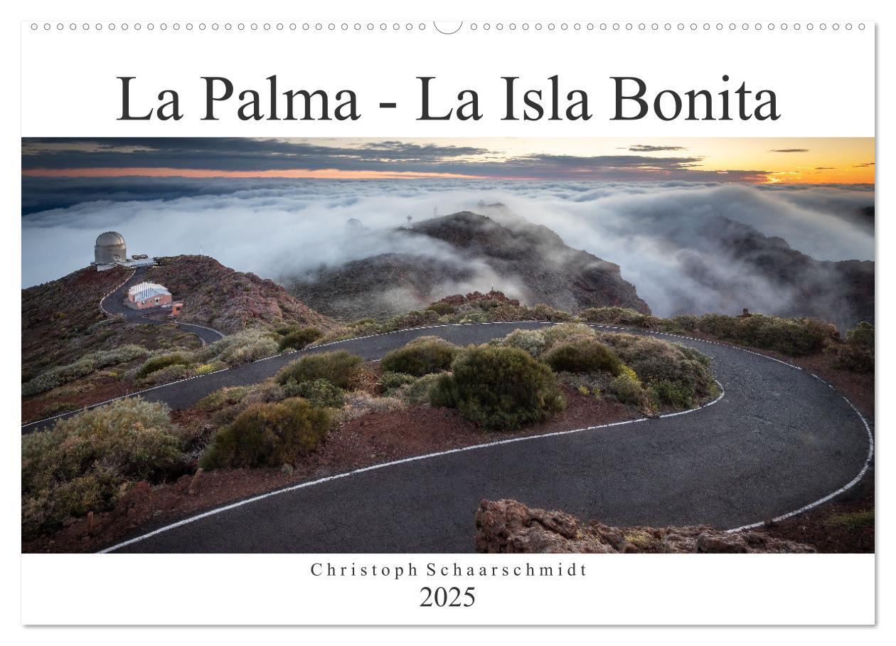 La Palma - La Isla Bonita (Wandkalender 2025 DIN A2 quer), CALVENDO Monatskalender