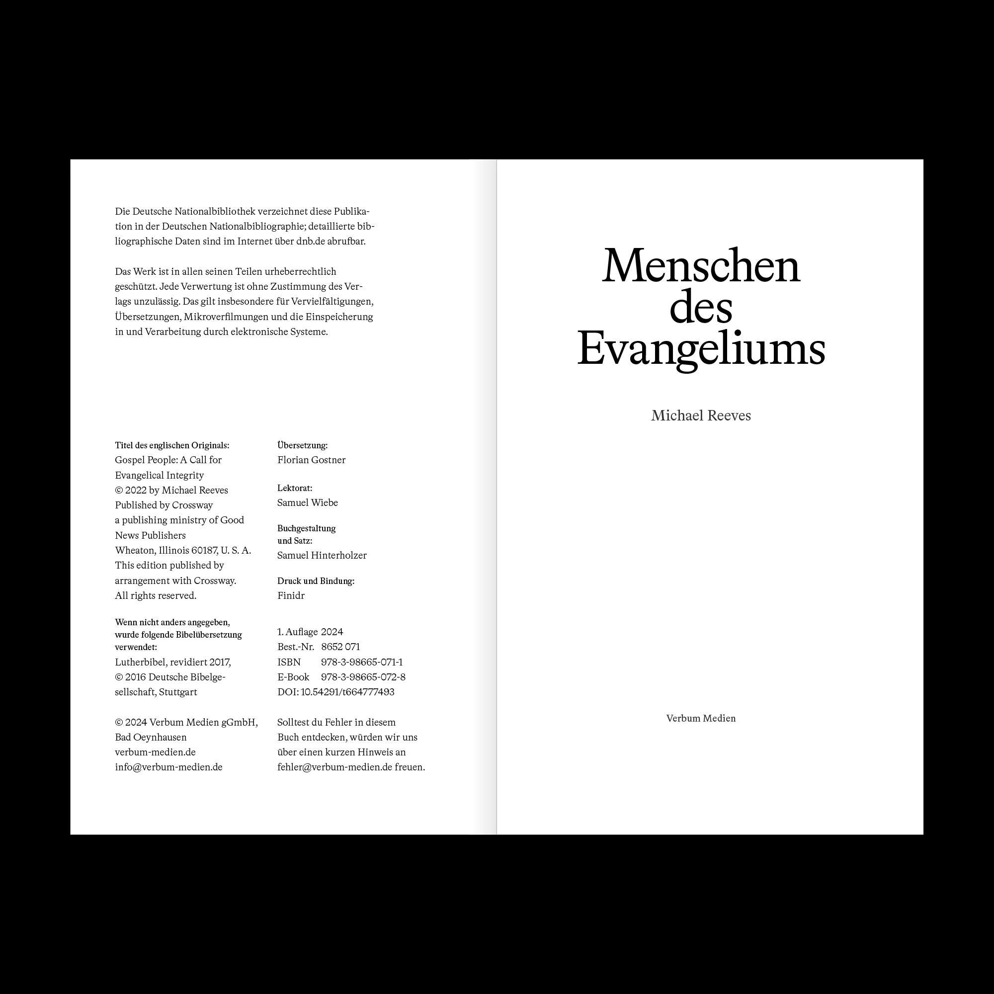 Menschen des Evangeliums