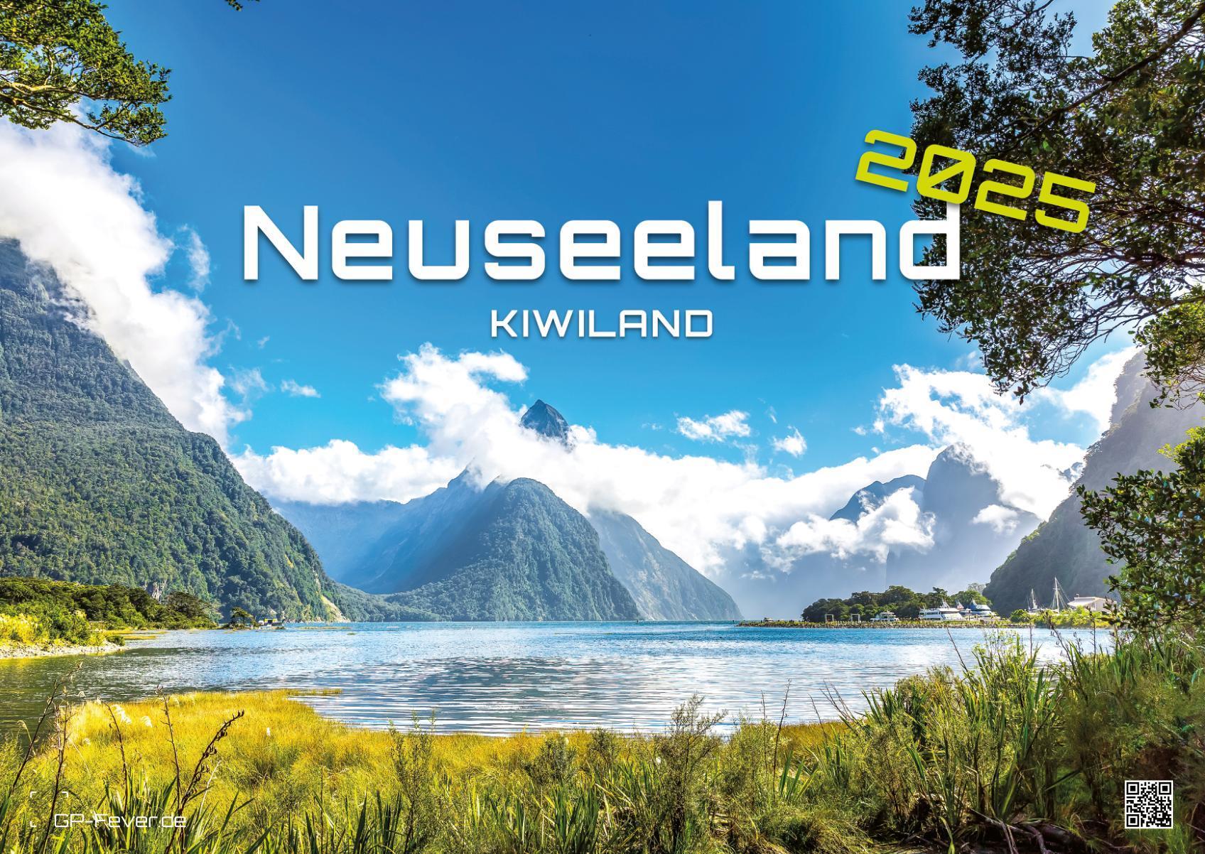 Neuseeland - Das Land der langen weißen Wolke - 2025 - Kalender DIN A2